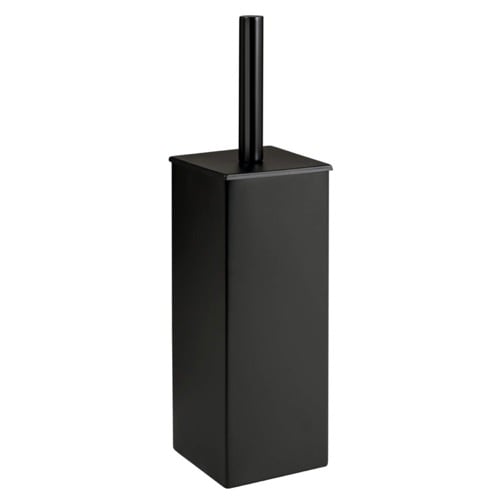 Toilet Brush Holder, Square, Matte Black Gedy 4433-14